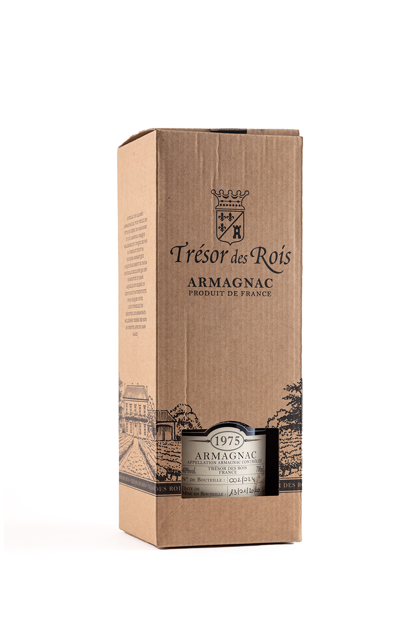 Арманьяк Трезор Де Руа, 1975, в подарочной упаковке, 0.7л